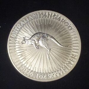 1 oz Perth Mint Australian Kangaroo Pure Silver Coin